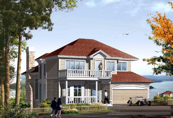 桐城輕鋼別墅建筑施工 抗9級(jí)地震 【29萬(wàn)起建別墅】(圖2)