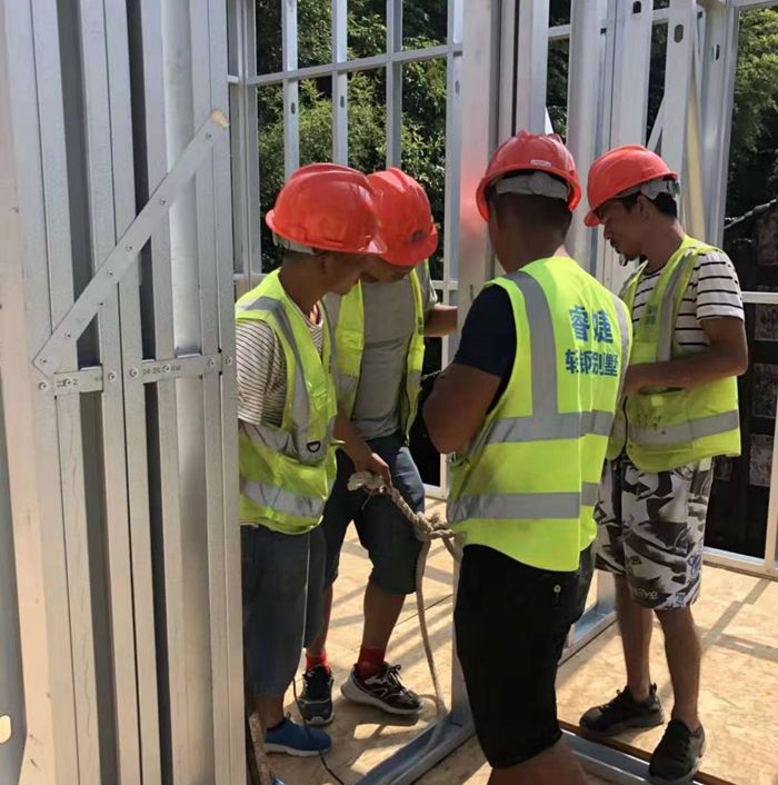 符合時代發展趨勢的綠色建筑——輕鋼別墅(圖2) 睿婕輕鋼別墅